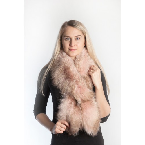 Party Luxury Brand Real Fur Scarves Neck Warmer Women Winter Genuine Whole  Fox Fur Collar Ring Warm Soft Large Fox Fur Scarf