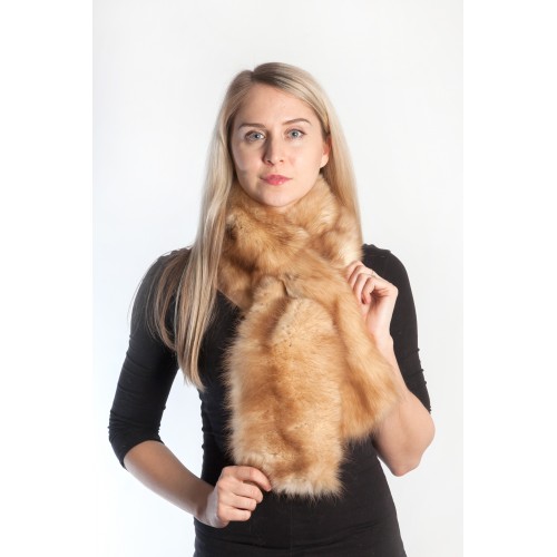 sable fur collar